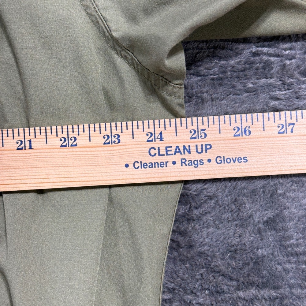 Woolrich Teton Utility Shirt Mens‎ Large Dill Green Short Sleeve 6210MW - Picture 5 of 10